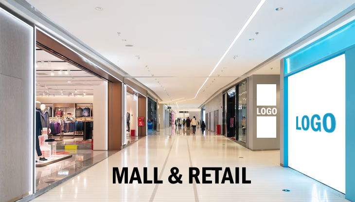mall and retail